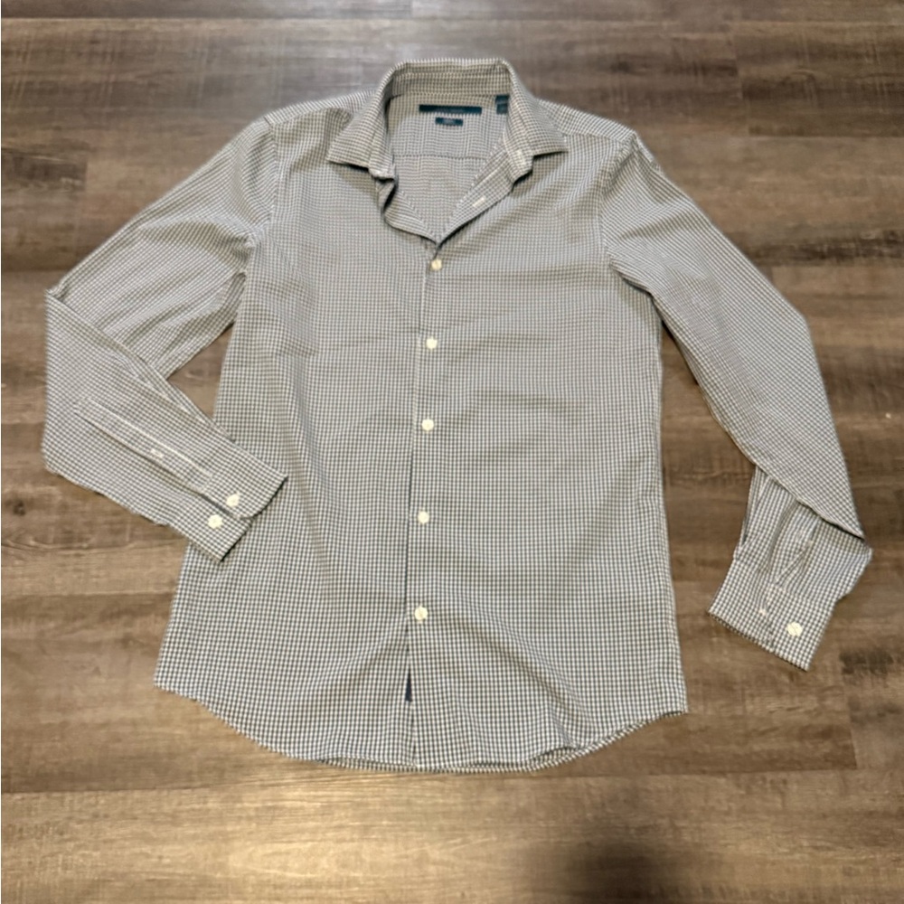Perry Ellis Mens Slim Fit Stretch Dress shirt Size Small